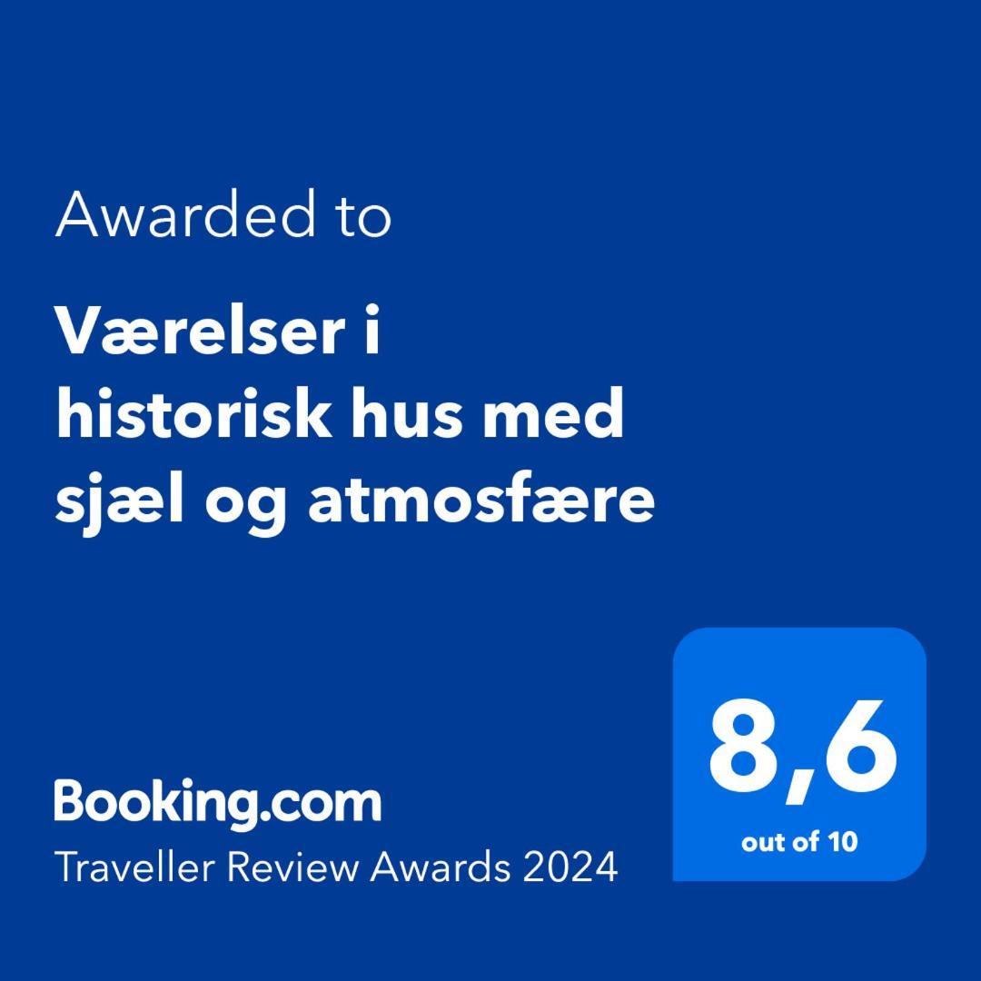 Vaerelser I Historisk Hus Med Sjael Og Atmosfaere Helsinge Exterior foto